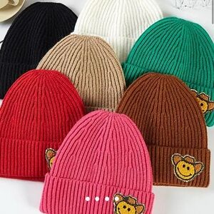 FADIVO Smiley Cowboy Beanie Winter Hat NWT